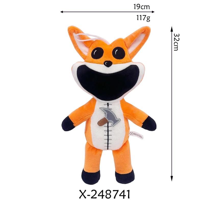 68style Smiling Critters Plush Toy Hopscotch Catnap Bearhug Plushie Catnap Plush Doll Decoration Kawaii Stuffed Toy Gift for Kid