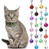Pet Bells Vibrant Color Smooth Surface Lobster Clasp Design High Durability Easy-wearing Dress Up Metal Pet Cat Dog Collar Accessories Jingle