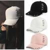 Männer Frauen Mode Einstellbare Metall Ringe Casual Baseball Cap für Liebhaber