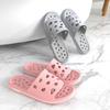 Hotel Bathroom Slippers Women's Summer Indoor Home Home Water Leakage Non-slip Hollow Bathroom Couple Sandals