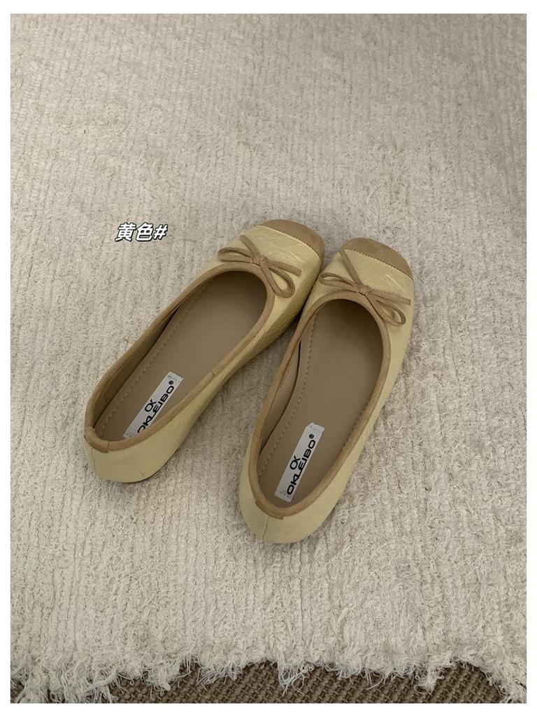 Brand New Flats Shoes Women Low Heel Ballet Square Toe Shallow Shoe Slip On Loafer Round Toe Ballet Flats Shoes zapatos De Mujer