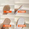 Large size Mao Mao slippers 2025 autumn and winter new indoor flat bottom fashionable large Mao Mao cotton slippers