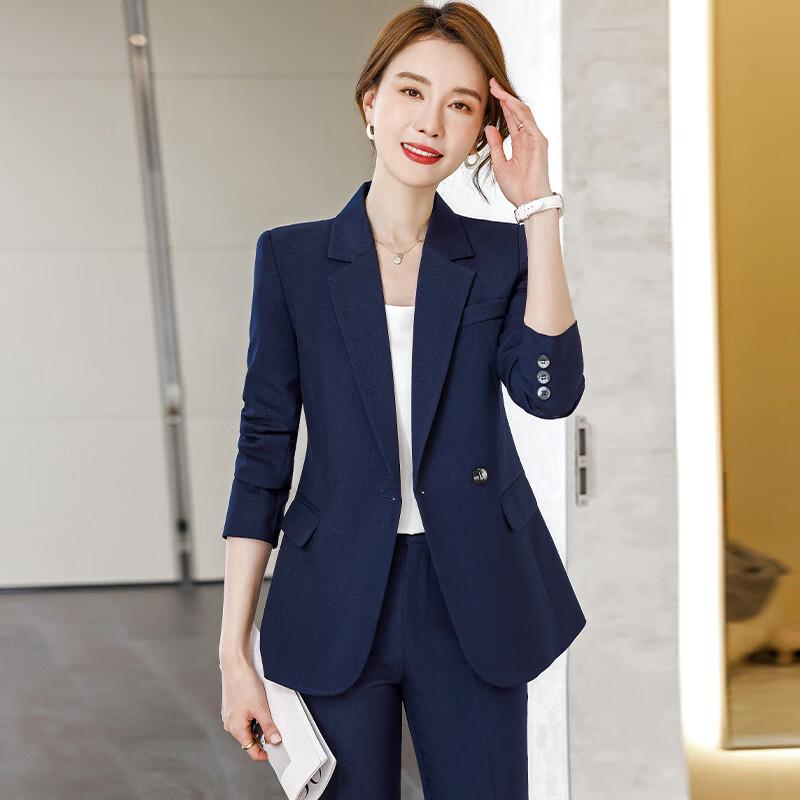 Women's Professional Slim-Fit Suit Set