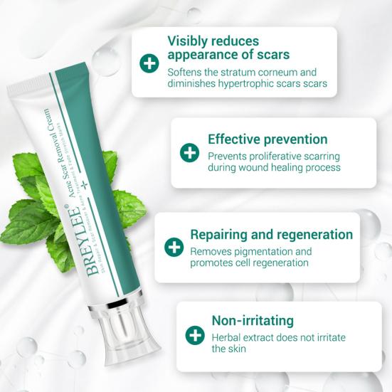 Breylee Acne Scar Removal Cream Stretch Marks Treatment Repairing Skin Care