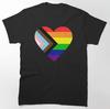 T-SHIRT (P 1 ) Regenbogen Pride Liebesherz Gay Pride Monat LGBTQ Trans Geschenk T-Shirt