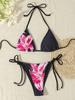 3 Pack Sexy Printed Bikini Set Swimwear Skirt