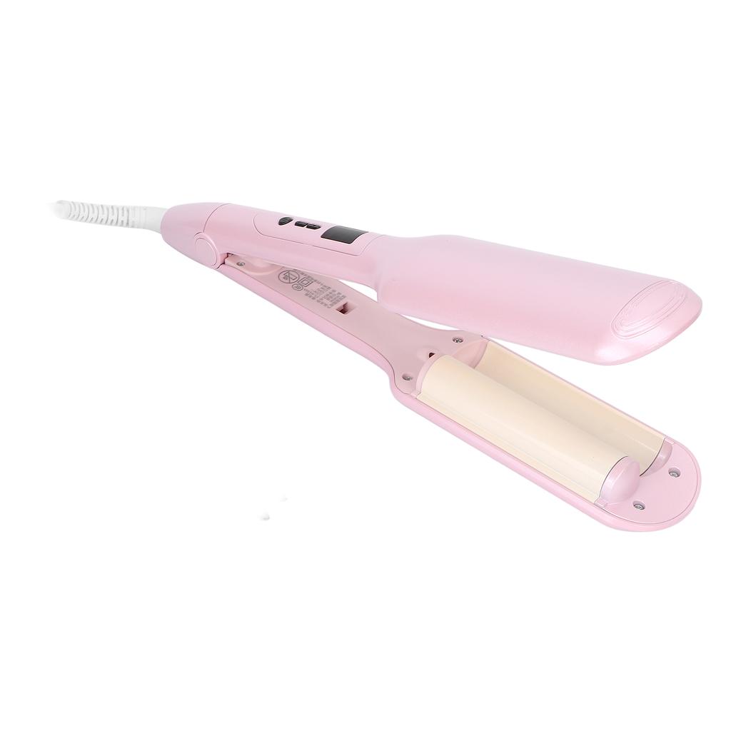 Curling Iron Intelligent Constant Temperature 30s Heating PTC 360 Degree Rotation Double Tube Hair