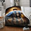 Messi's Legacy Soccer Blanket Soft Warm Cozy Perfect for Seaside Bed Bedding for All Occasions Stylish Decor