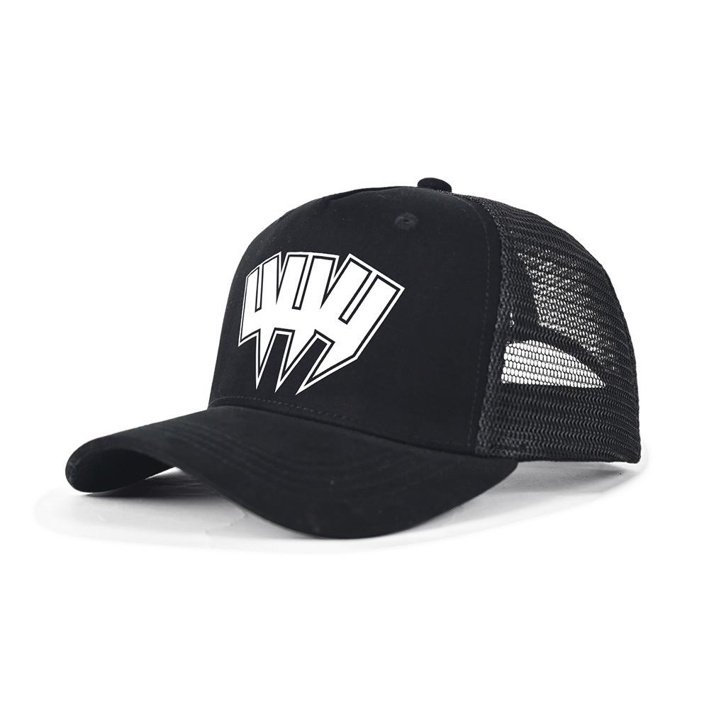 Trendy Unisex Summer Embroidered Mesh Baseball Cap Adjustable