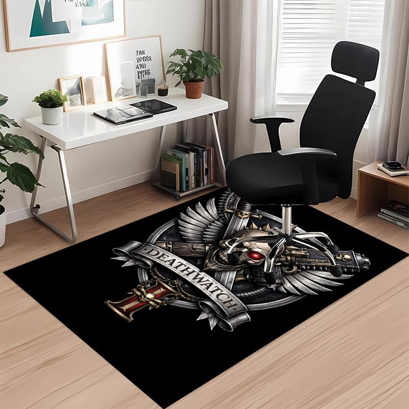 Warhammer 40k Printed Carpet, for Office Chair Living Room Bedroom Kitchen Room Decor Gifts.