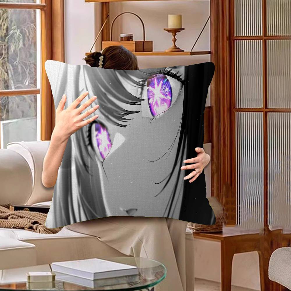 Oshi No Ko Anime Ai Hoshino Personalized Pillow Dust Cover Bedroom Kids Party Decoration Pillowcase Birthday Children Gift