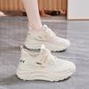 Summer women's shoes new breathable hollow mesh shoes children's versatile platform sports shoes casual dad shoes