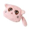 Cat Shaped Coin Purse Plush Coin Pouch Cute Wallet with Zipper Small Change Purse for Women Portable Cosmetic Bags