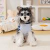 Dog T-Shirt Breathable Pet Vest Summer Dog Clothes Color Block Puppy Tee Shirt with D-Ring for Small Dogs