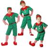 Christmas Clothing Clothes Children's Cute Elf Parent-child Clothing Adult Green Trendy Fan