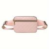 Women Stylish And Minimalist Diamond-Patterned Embroidered Shoulder Crossbody Bag, Multifunctional with Large Capacity Bag