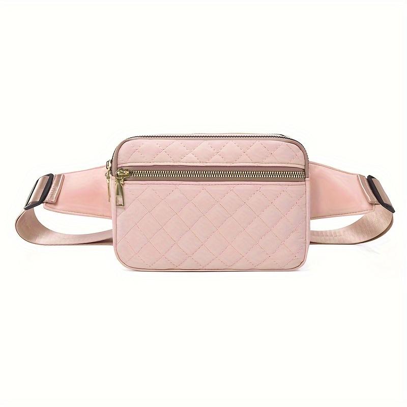 Women Stylish And Minimalist Diamond-Patterned Embroidered Shoulder Crossbody Bag, Multifunctional with Large Capacity Bag
