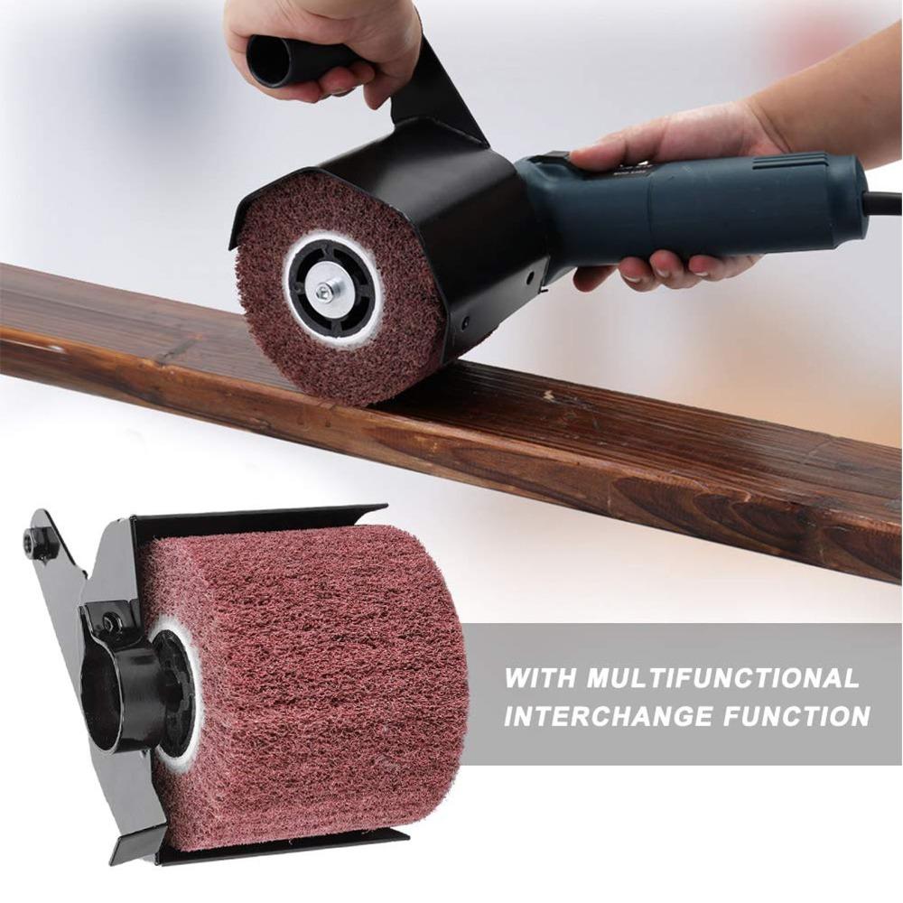 1200W Power Burnishing Polishing Machine Variable Speed Stainless Steel Handheld Polishing Machine Soft Handle