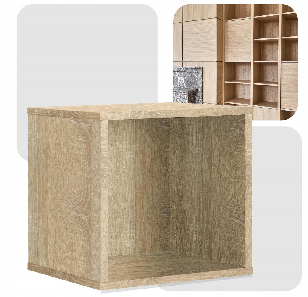 Regał półka organizer pojemnik stojak na płyty winylowe segregatory Cubo 1