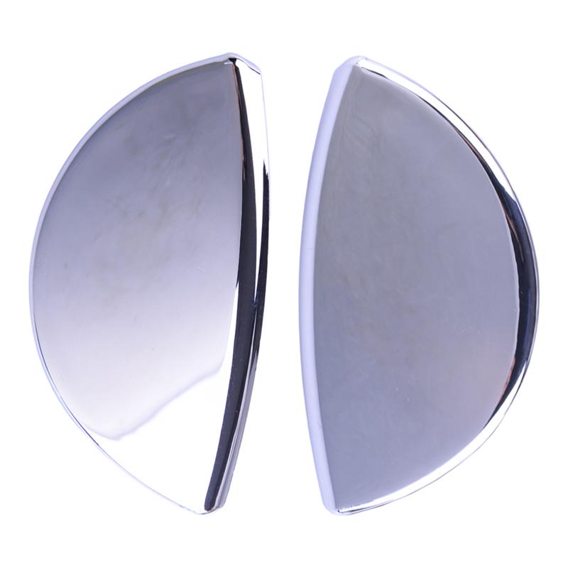1 Pair Chrome ABS Car Left Right Headlight Lamp Washer Cover Cap 61672752560 61672752559 Fit for Mini Cooper R55 R56 R57 R58 R59
