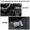 Car Pedal Cover for MG3 MG 3 2025 2026 Accelerator Gas Brake Clutch Pedals Pad Stainless Steel Protector Interior Accessories