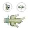 Solenoid Valve Washing Machine 5220FR2075V DC12V Electromagnetic Inlet Valve with Construction and Wide Compatibility