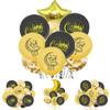 Mubarak Ramadan Eid Letter Pentagram Moon Party Foil Balloons Set Home Decor Uk