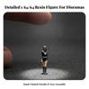 Resin Miniature Female Figurine Detailed 1/64 Scale Hand-Painted Figure Compact