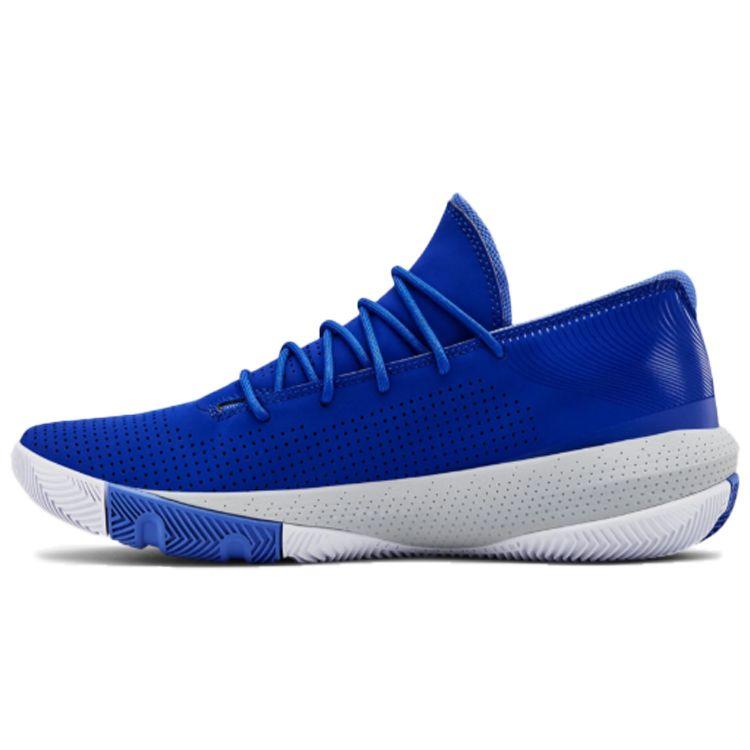 

Мужские кроссовки Under Armour Curry 3Zer0 3 Royal Синие Мод-Серые 3022048-400
