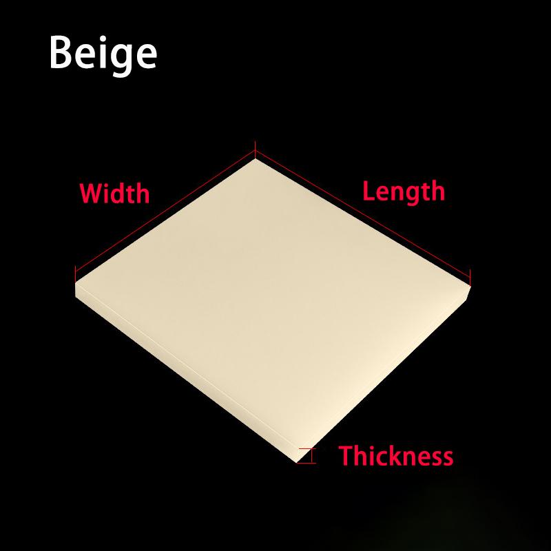 1~4pc Thickness2/3/4/5/6/8/10/12/15/20/25/30mm Length/Width:100~400mm PA6 Nylon Board Insulation Rubber Sheet Hard Plastic Board