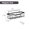 Bathroom Shelf Wall No-Punch Organizer Metal Storage Accessories Soap Holder Toothpaste Holder Bathroom Storage Unit Combo Set