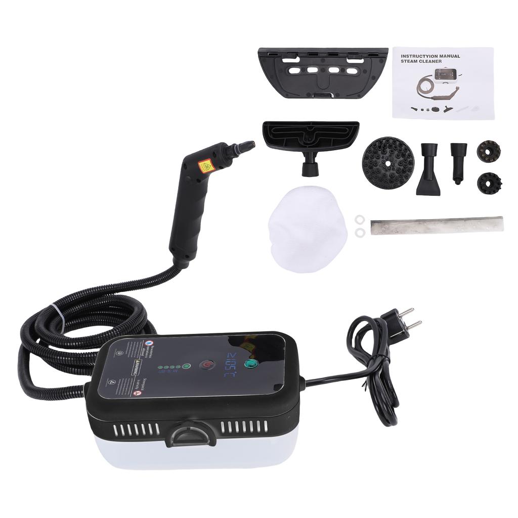 1600W Portable Handheld Steam Cleaner with 105 degrees C Steam, High Temperature Pressurized Steam Cleaning Machine