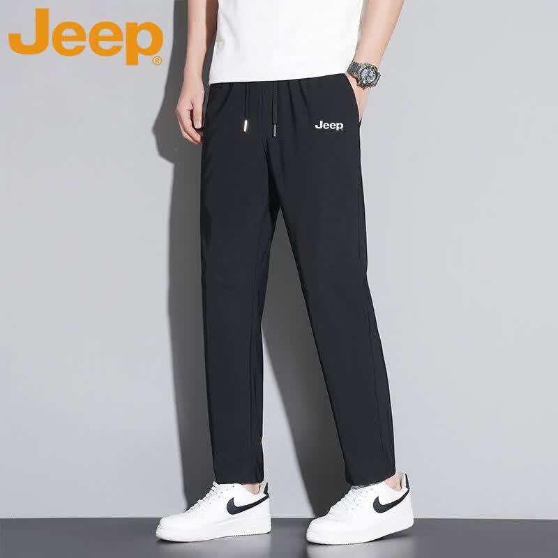 

JEEP Men s Summer Ice Silk Straight-Leg Outdoor Pants 2XL