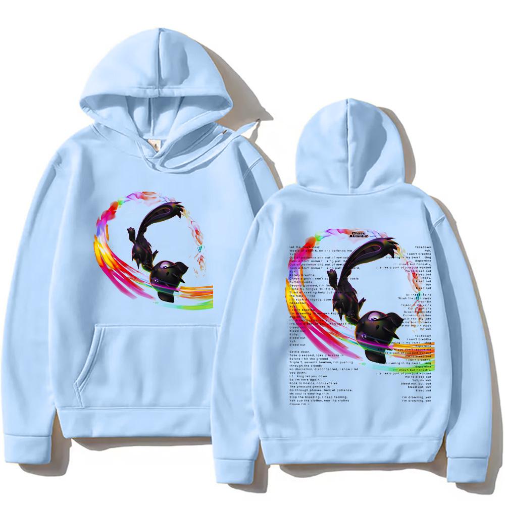 Chase Atlantic Facedown Hoodies New Harajuku Aesthetic Clothing Women Men Hip Hop Gothic Long Sleeve Sweatshirts Casual Pullover