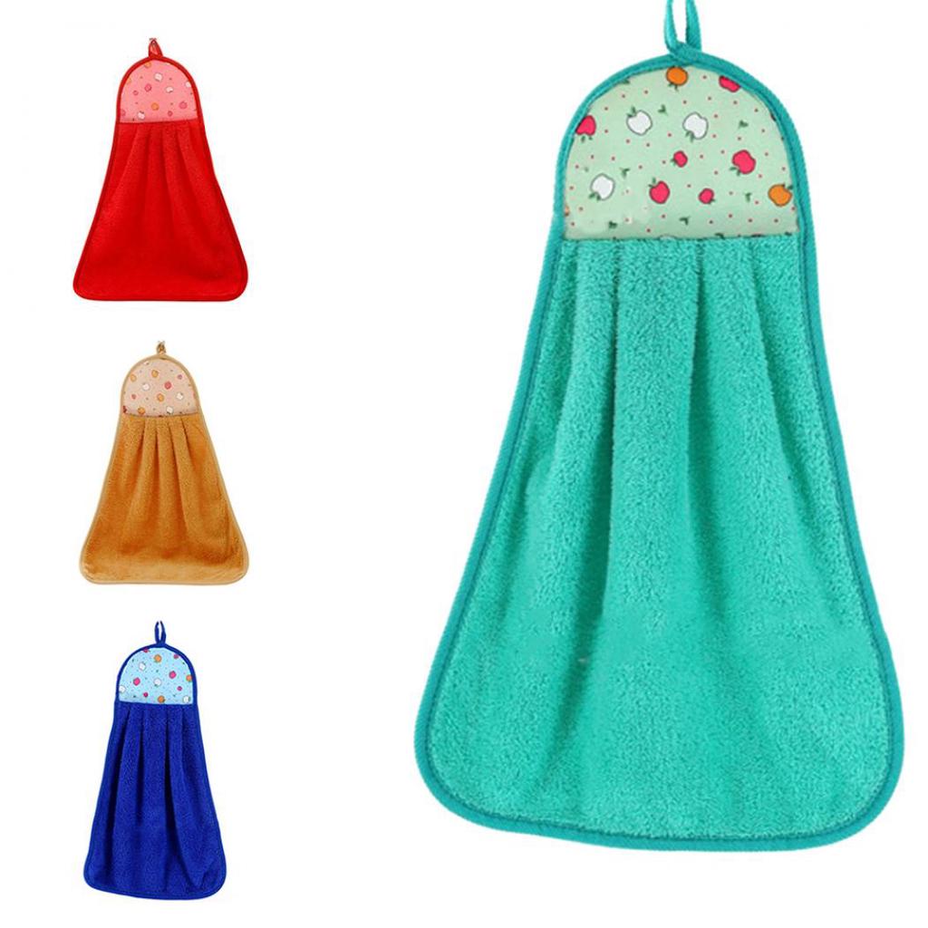 Ručník Měkká plyšová závěsná utěrka na koupání