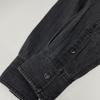 AURALEE A24Stainless Steel01GS Black SELVEDGE SUPER LIGHT DENIM SHIRT tops 3 blackUsed