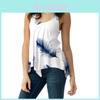 Elegant Women's Fashion Off Shoulder Tops With Spaghetti Strap And Floral Print
