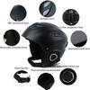 Adult Ski Helmet Adjustable Cycle Helmet Ultra Lightweight Head Protection Helmet Snow Helmet