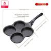 Frying Pan Household Mini Four-Hole Maifanshi Fried Egg Artifact Breakfast Fried Egg Pot Small Egg Burger Pot