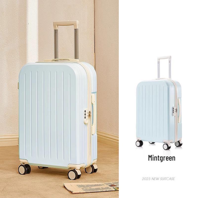 20-Inch Carry-On Suitcase with Universal Wheels, Rechargeable, for Men, Women, & Students