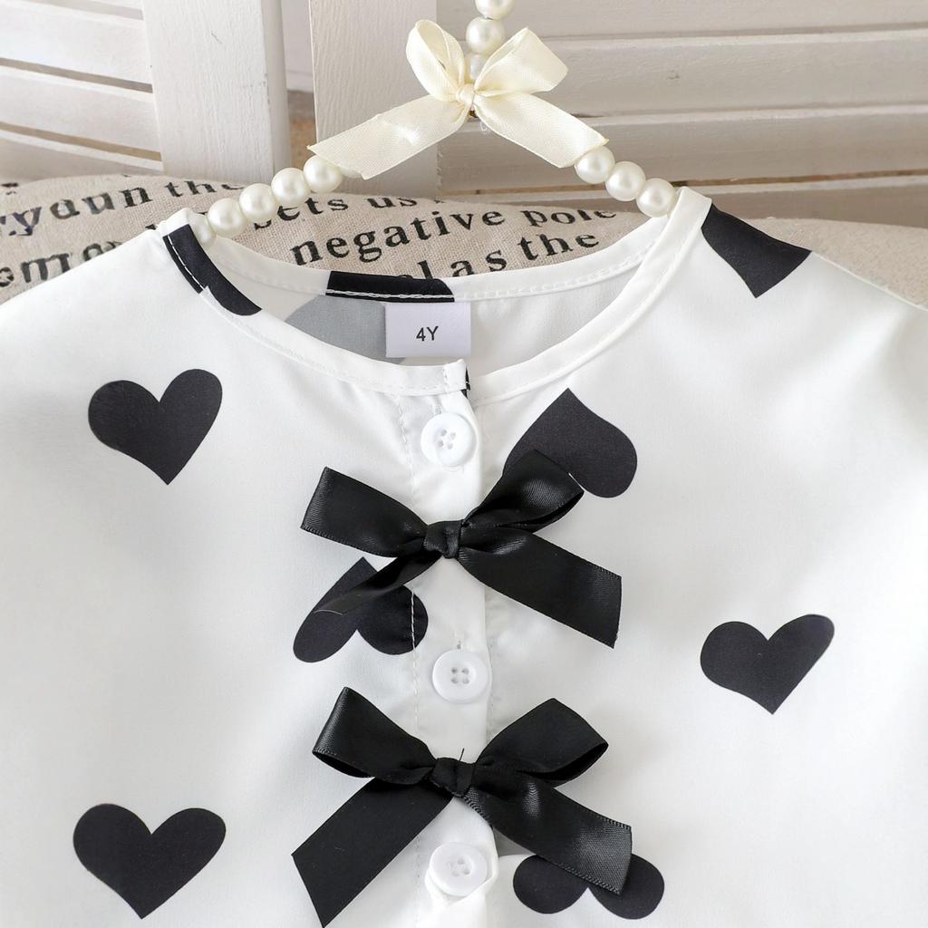 Kids Casual Long-Sleeve Set, Comfortable Daily Wear Outfits