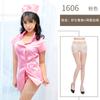 Sex Lingerie Uniform Seduction Pink Lace-up Nurse Outfit Sexy Suit Cosplay Sex Clothes Pure Desire