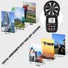 AIOMEST AI-100 Handheld Airflow Meter, High-Precision Digital Anemometer, Measures Wind Speeds from 0.1 To 30 M/s and Wind Temperatures (°C/°F), with