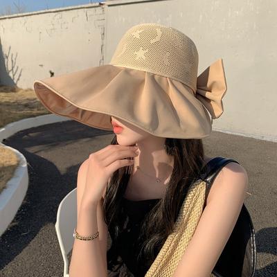 Spring and Autumn New Hat Women's Bucket Hat Summer Sunscreen Face Small Sun Hat