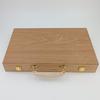 Deluxe Wooden Chess & Backgammon Set with Strategy Game Packaging