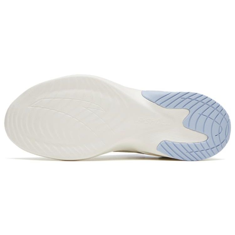 Anta Poison Spike SE Casual Fabric Synthetic Leather Non-Slip Wear-Resistant Breathable Low-Top Running Shoes Women Sneaker White Blue 922315585-1