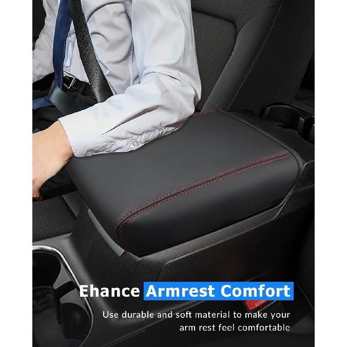 INTGET Center Console Cover for 2026 Chevy Colorado/GMC Canyon Accessories 2023 2024 2025 Trail Boss/Truck/ZR2/AT4 Car Interior Leather Middle