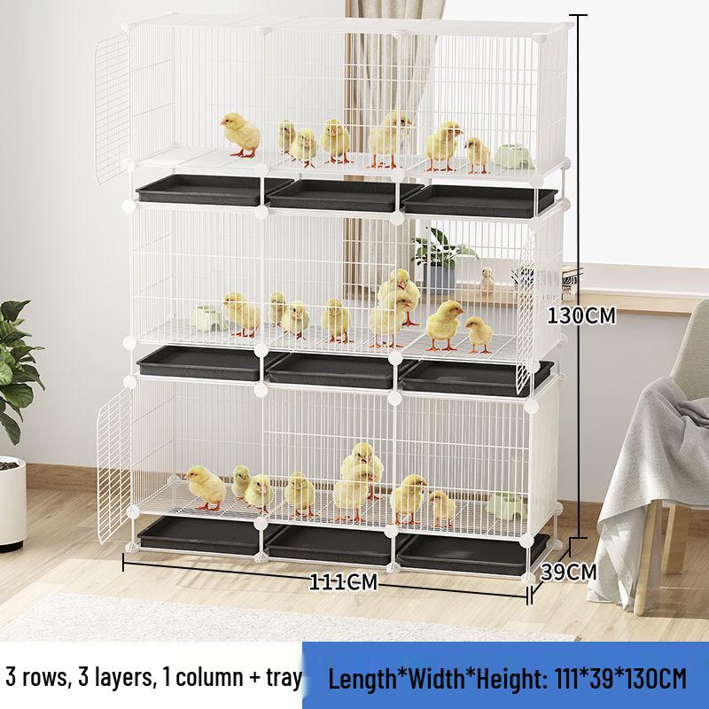Extra-Large Chicken Coop: Thickened Brooding, Breeding & Nesting Cage for Home Use