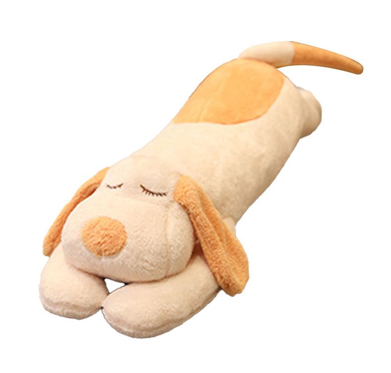 

Dog Plush Toy Unisex PP Cotton Comfortable Cotton Wool Cute Long Pillow for Home Brown 1.1m/43.3in 1.1m / 3.6ft бежевый