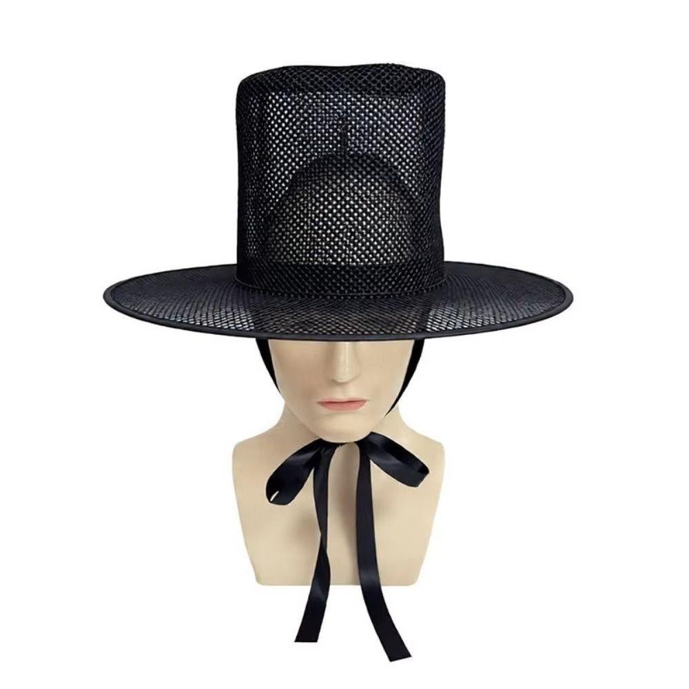 UV Protection Korean Gat Hat Adjustable Traditional Hat New Cosplay Hat Cosplay